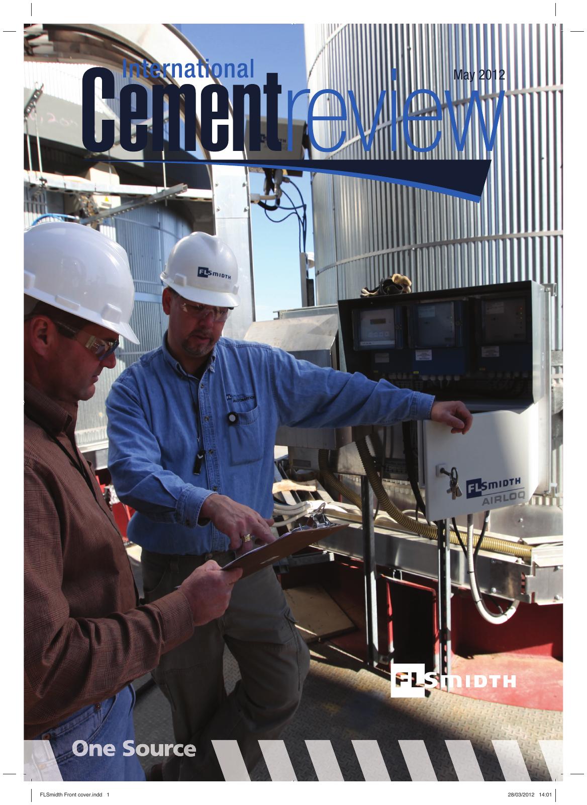 Cover of International Cement Review - May 2012