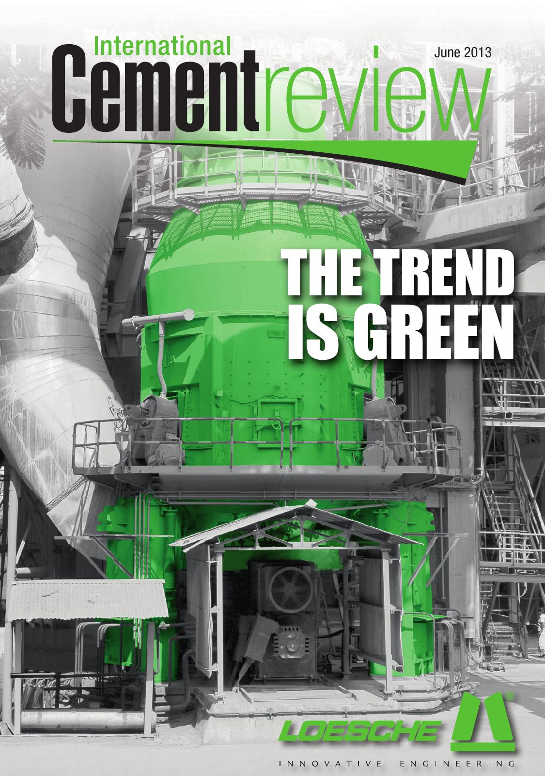 Cover of International Cement Review - June 2013