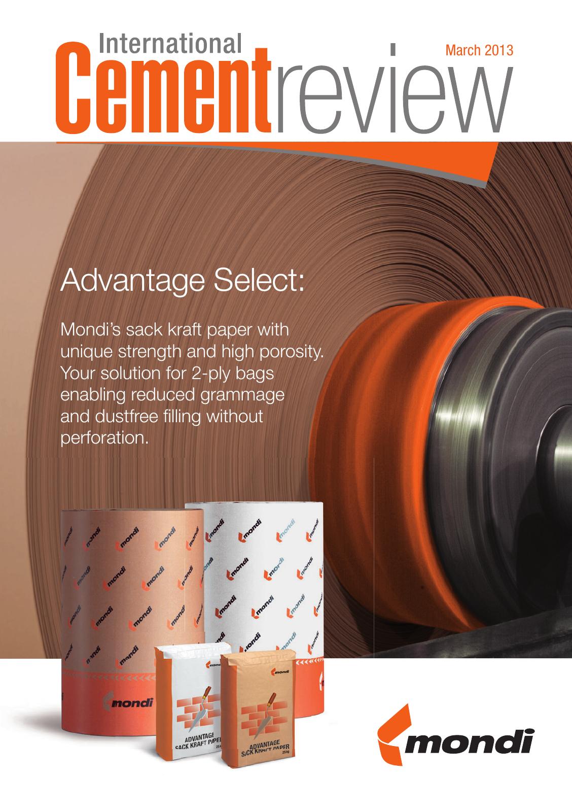 Cover of International Cement Review - March 2013