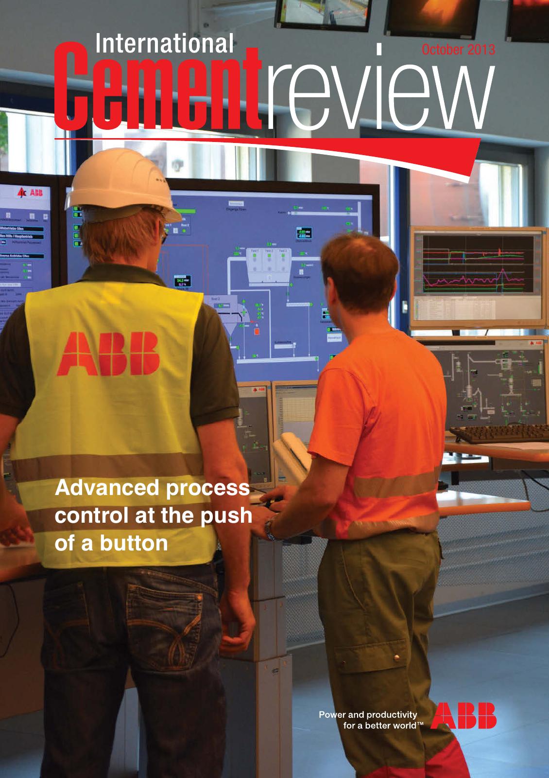 Cover of International Cement Review - October 2013