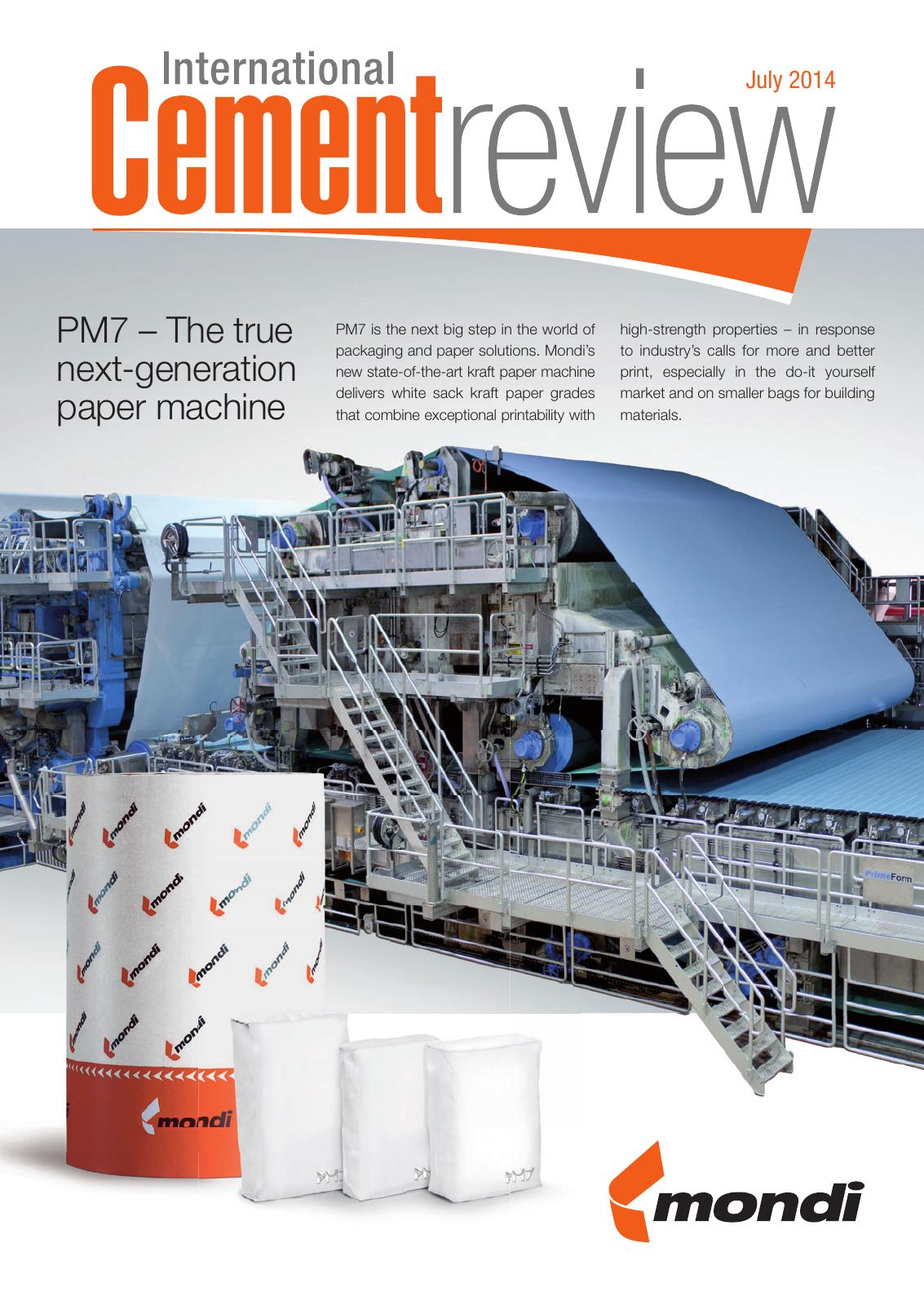 Cover of International Cement Review - July 2014