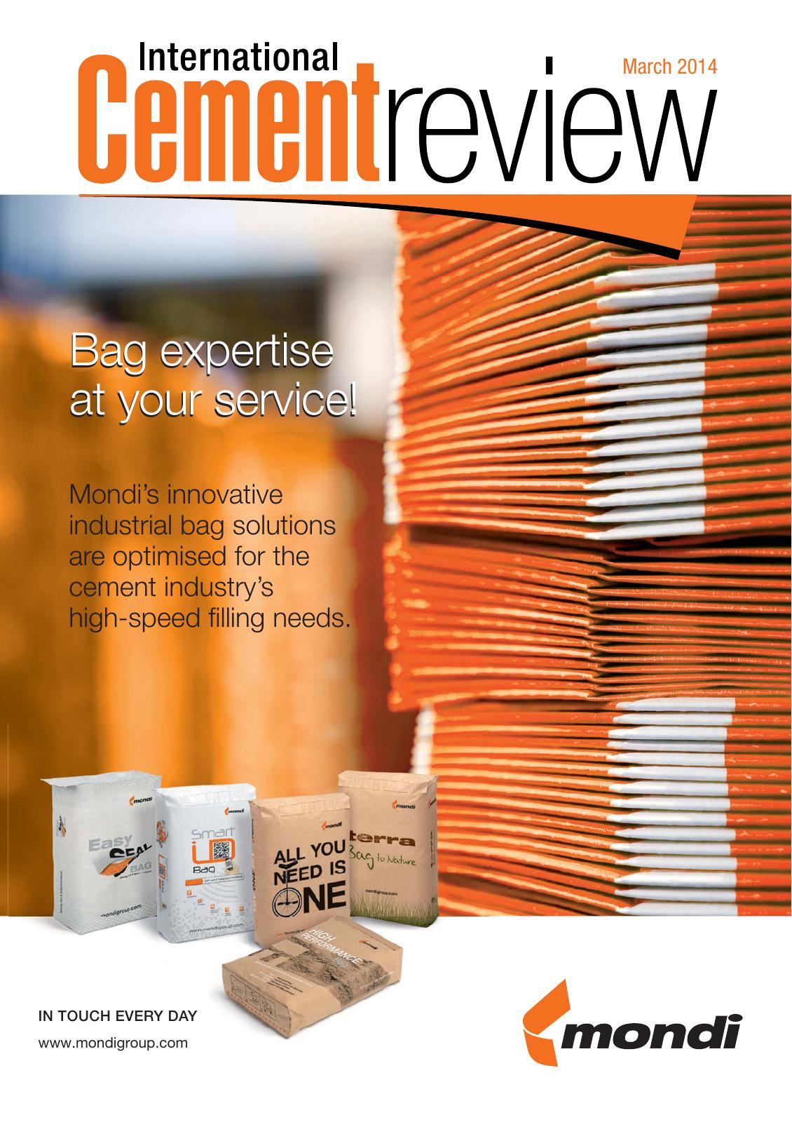 Cover of International Cement Review - March 2014