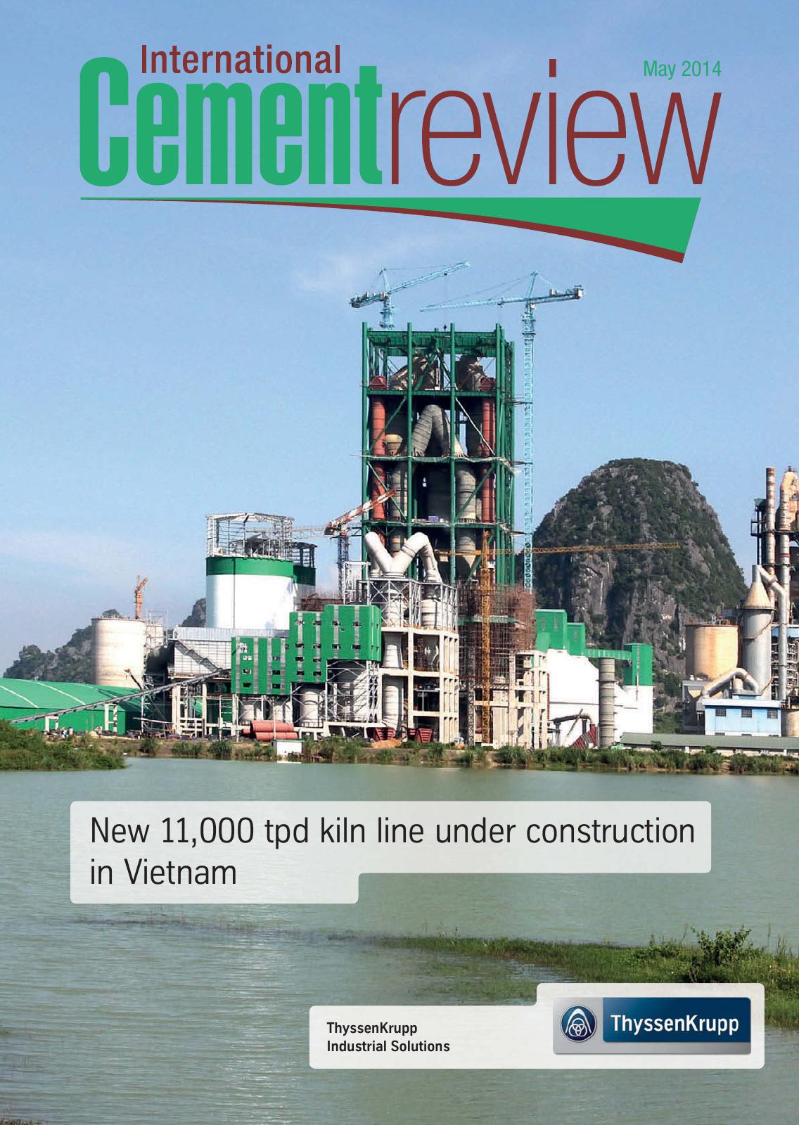Cover of International Cement Review - May 2014