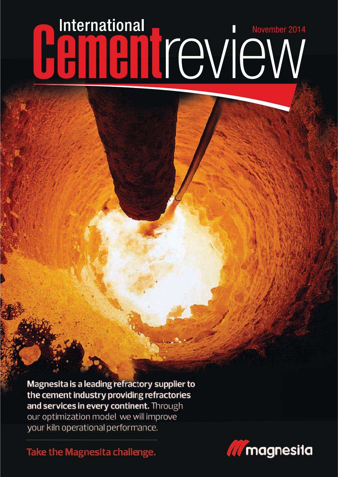 Cover of International Cement Review - November 2014