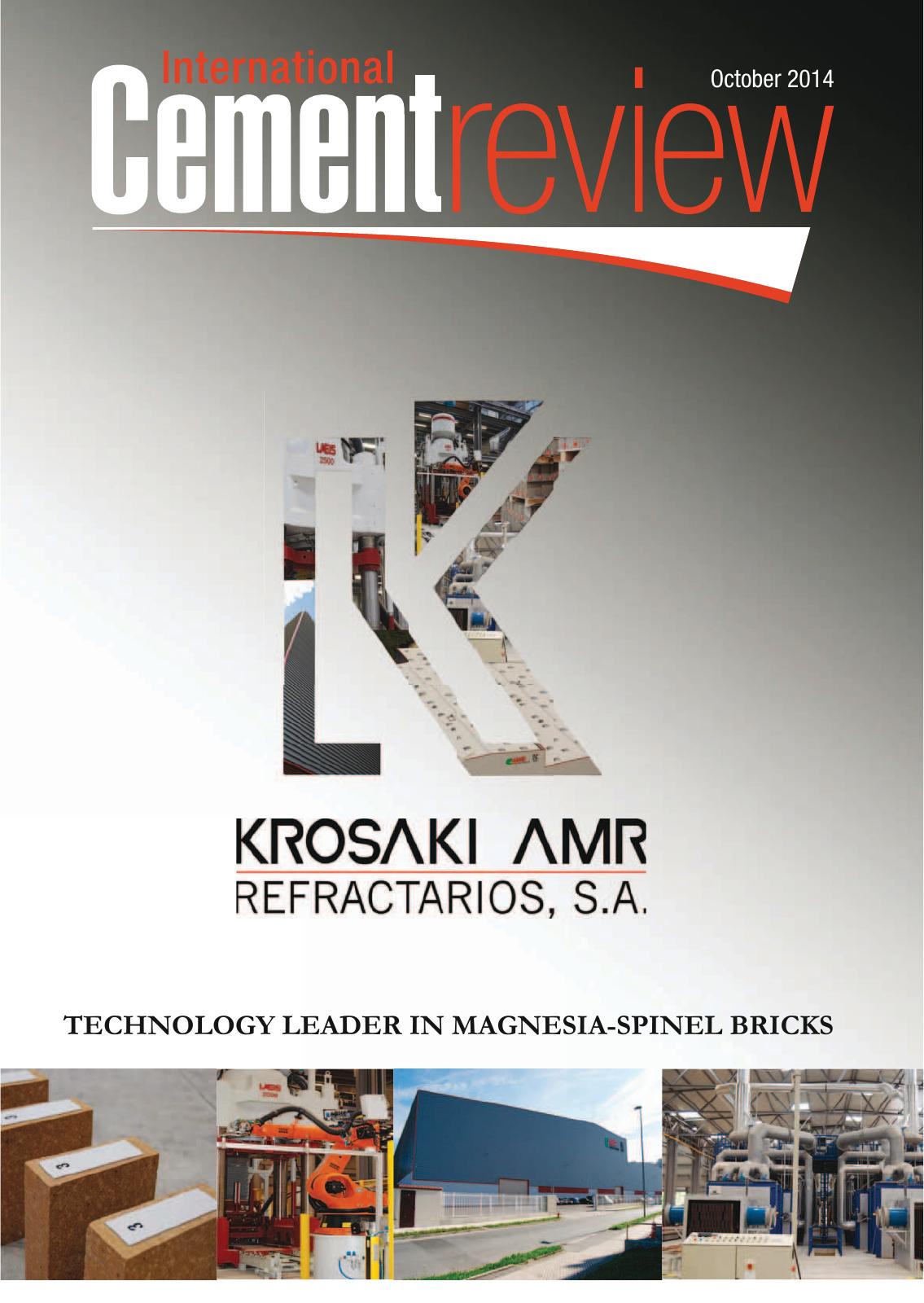 Cover of International Cement Review - October 2014
