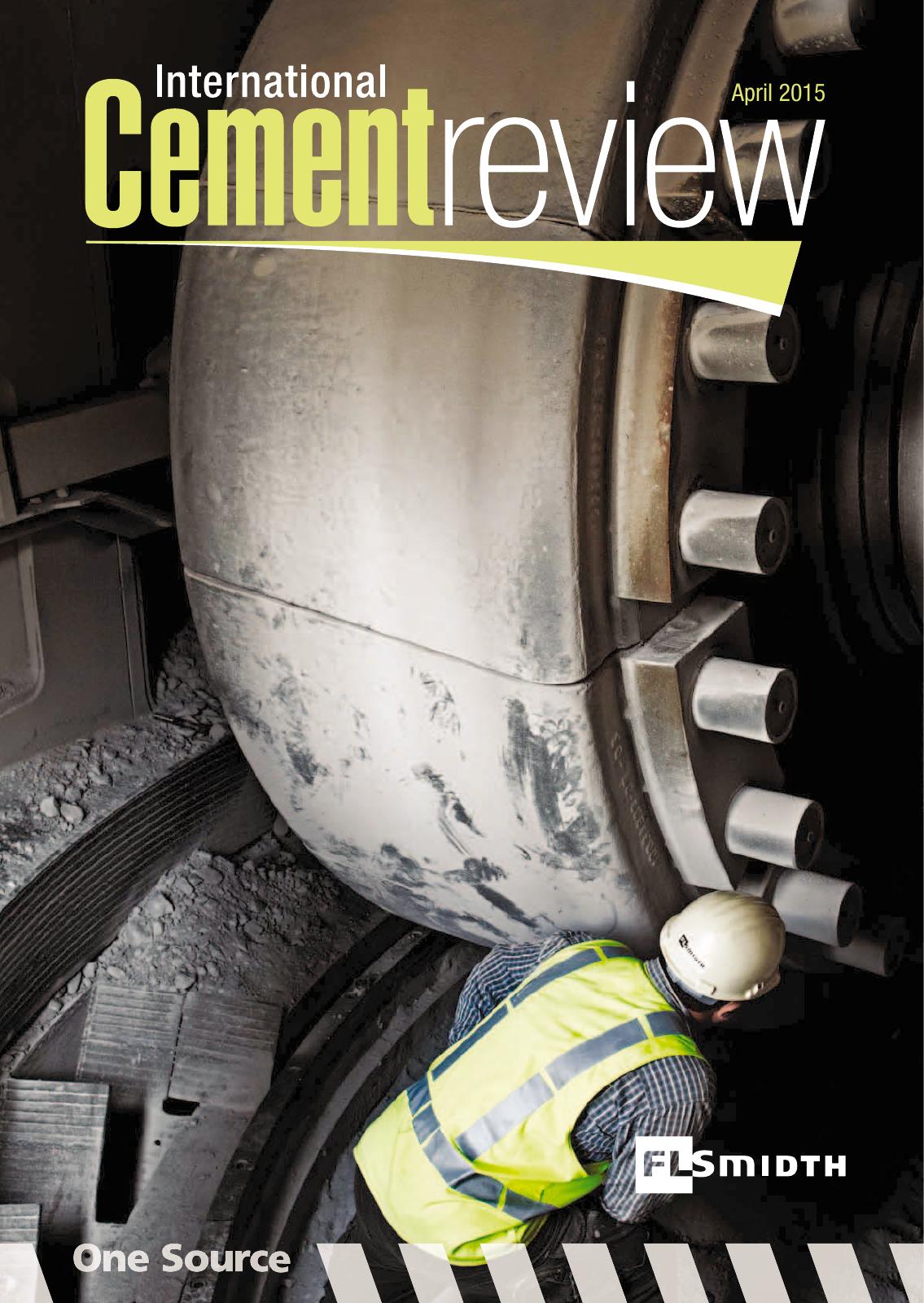 Cover of International Cement Review - April 2015