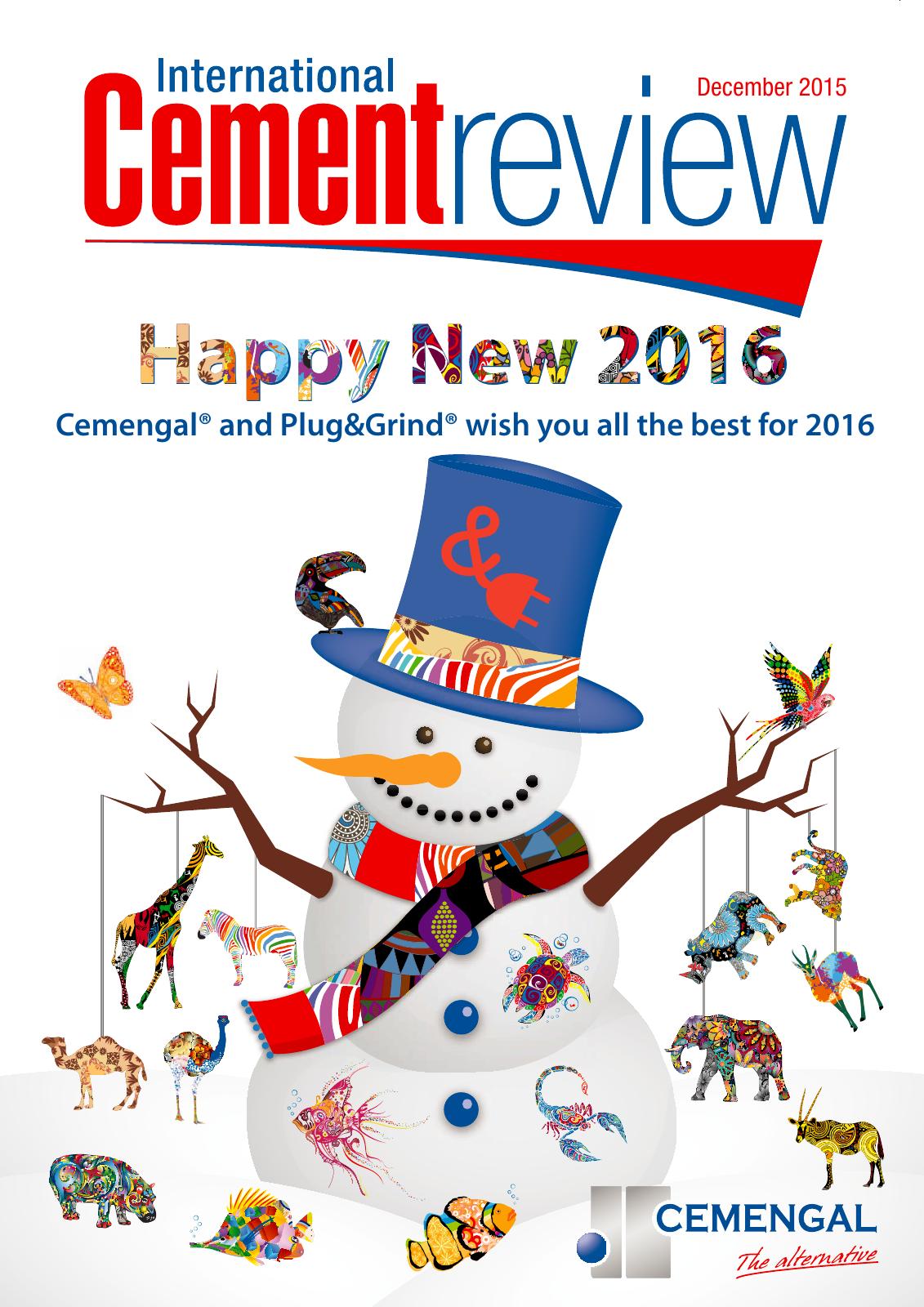 Cover of International Cement Review - December 2015