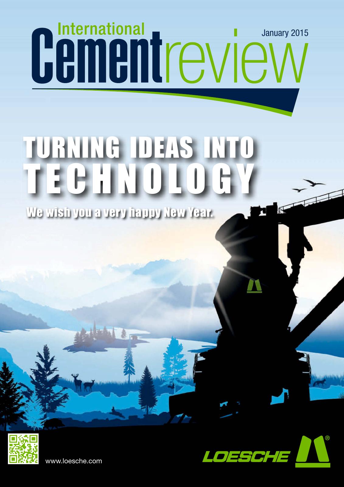 Cover of International Cement Review - January 2015