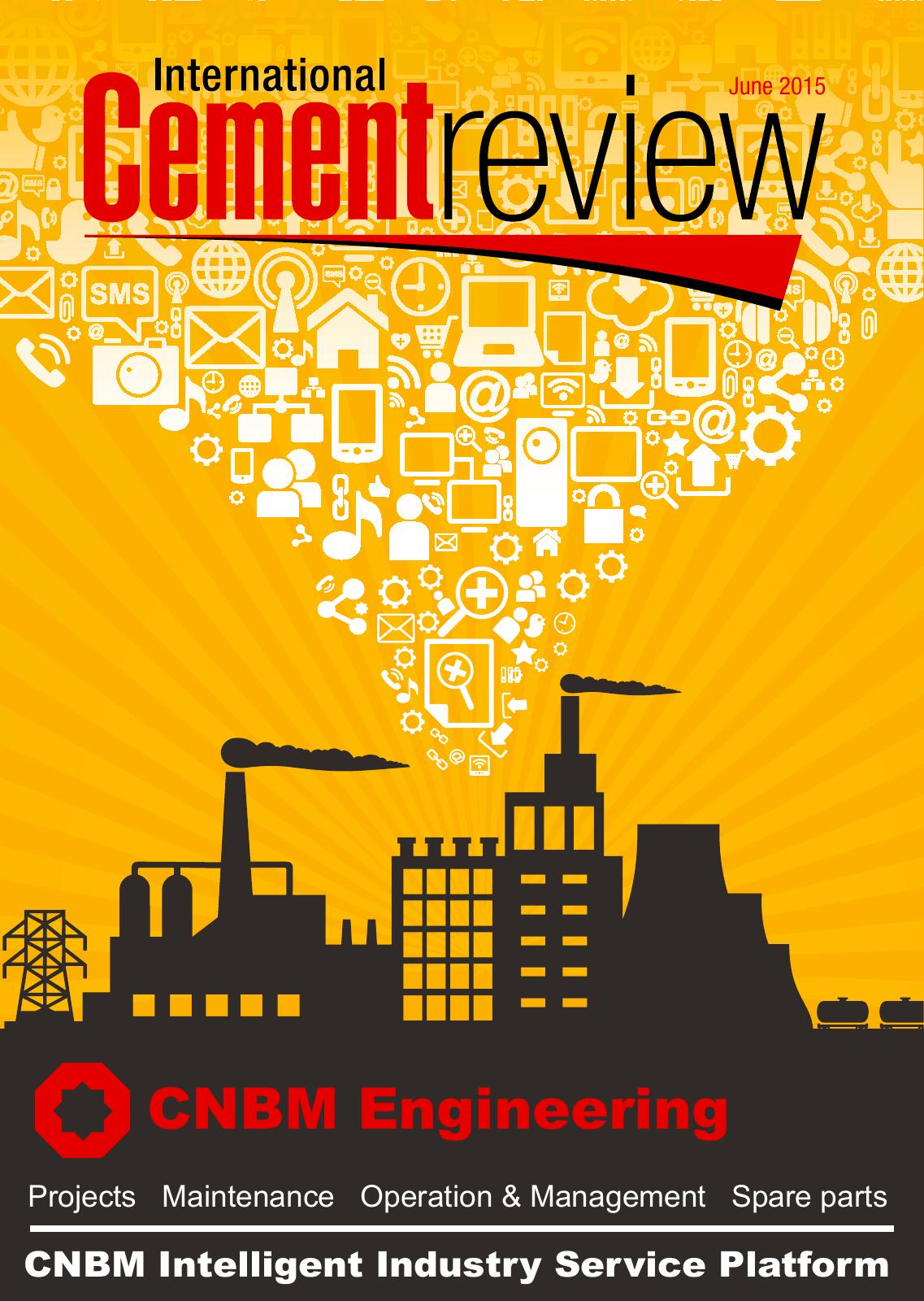 Cover of International Cement Review - June 2015