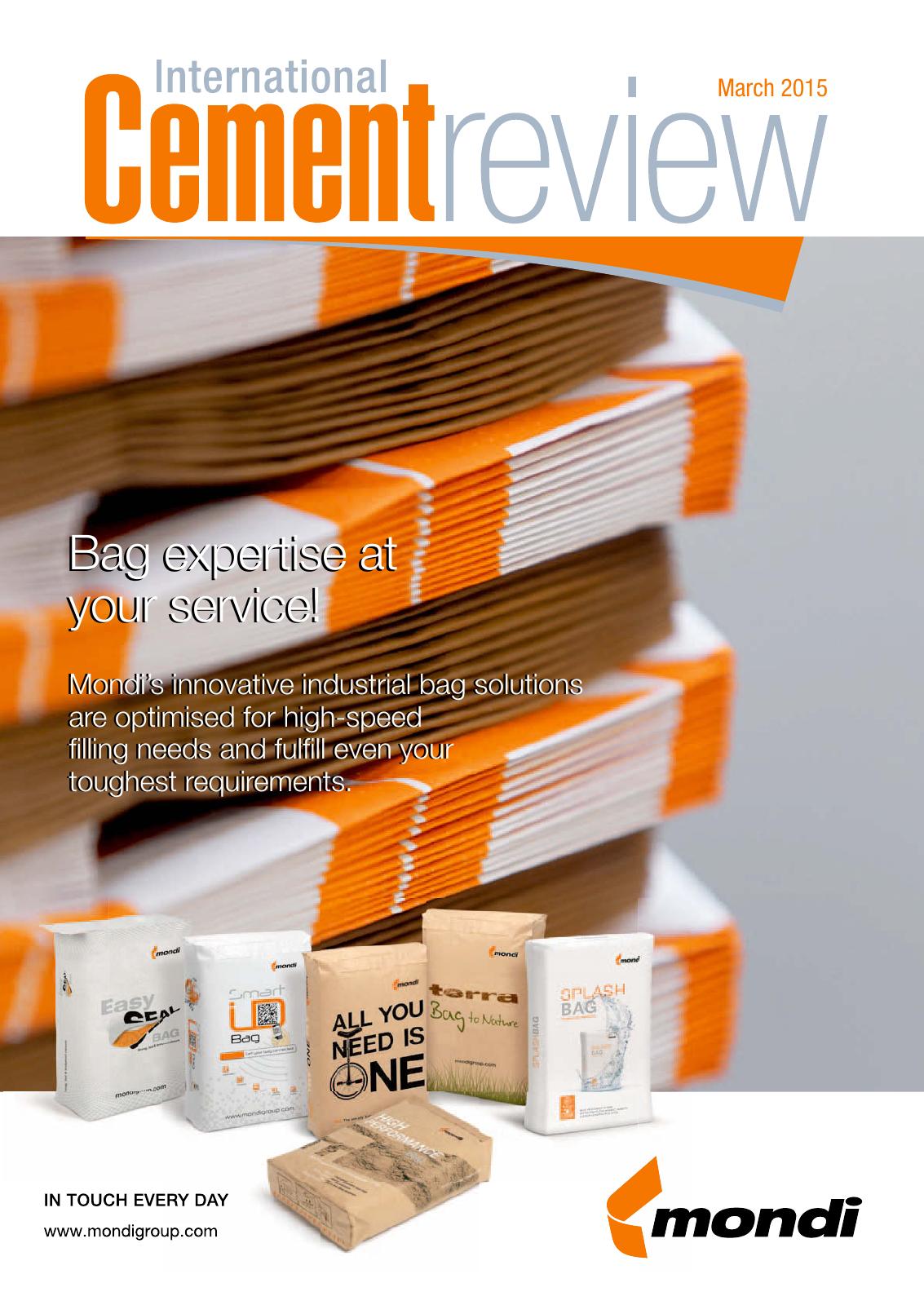 Cover of International Cement Review - March 2015