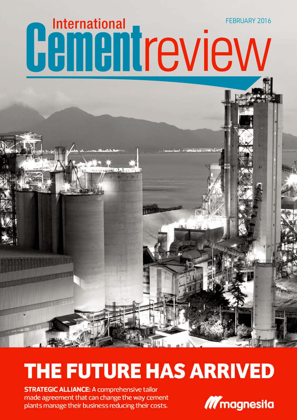 Cover of International Cement Review - February 2016