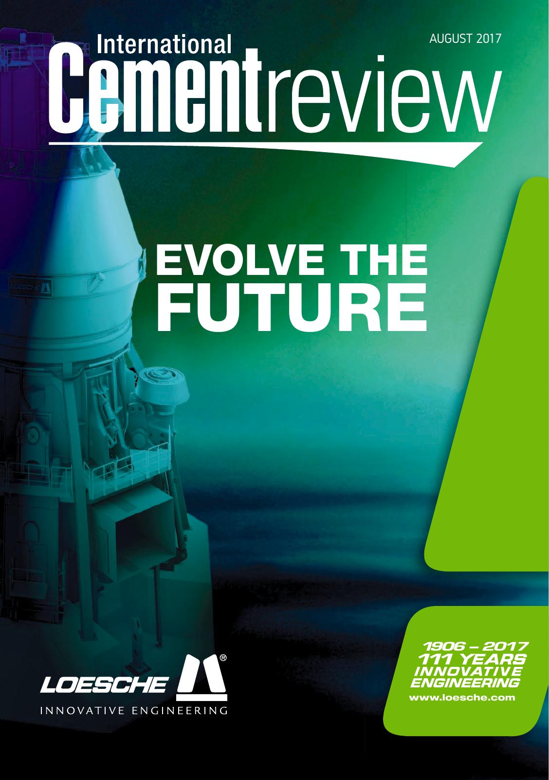 Cover of International Cement Review - August 2017