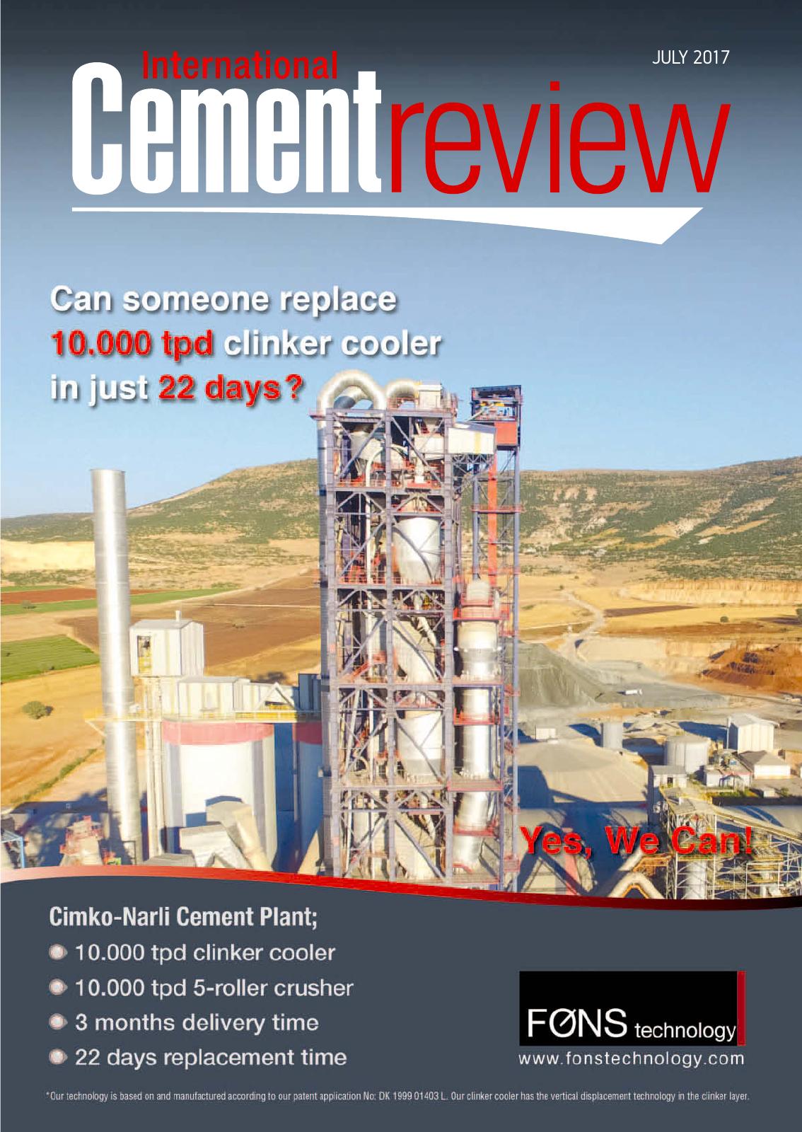 Cover of International Cement Review - July 2017