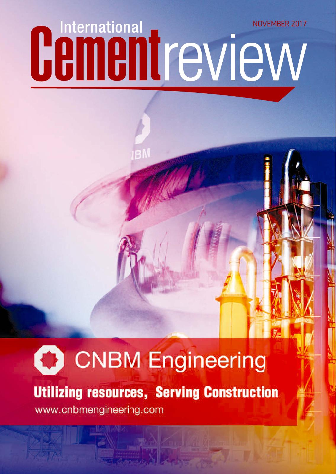Cover of International Cement Review - November 2017