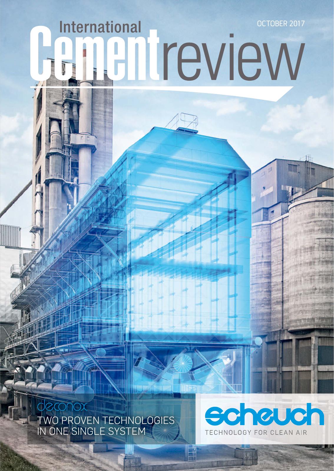 Cover of International Cement Review - October 2017