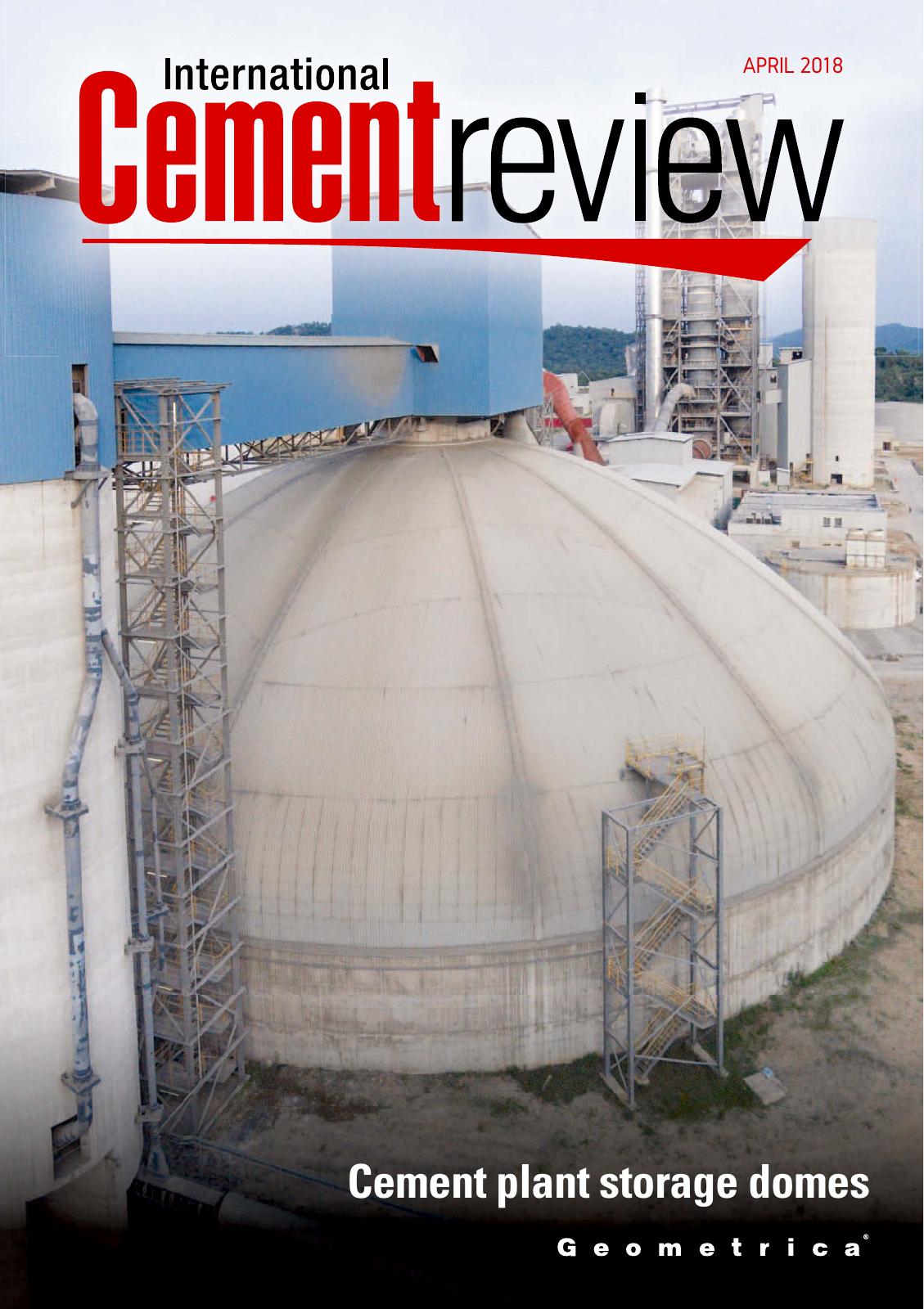 Cover of International Cement Review - April 2018