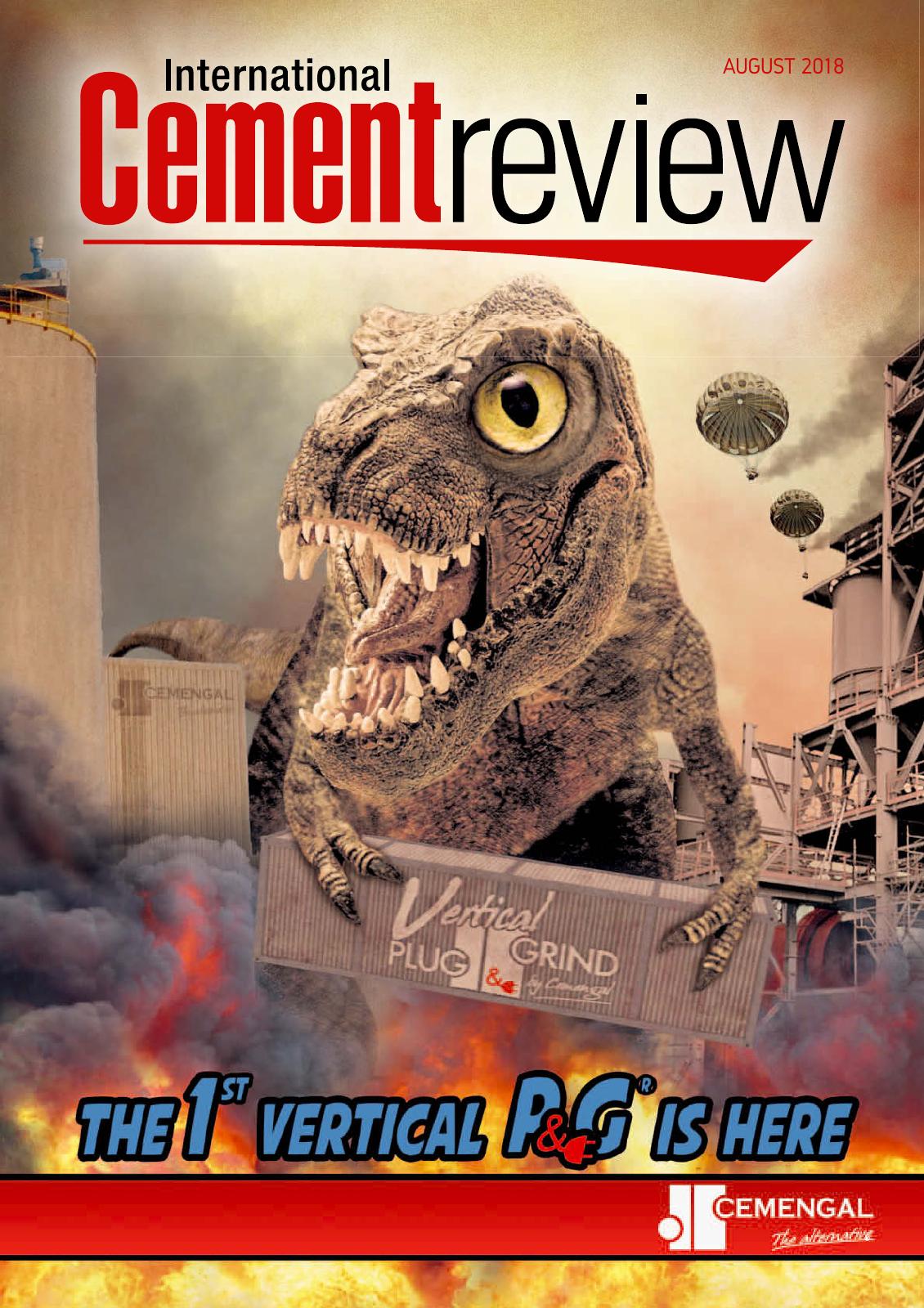 Cover of International Cement Review - August 2018