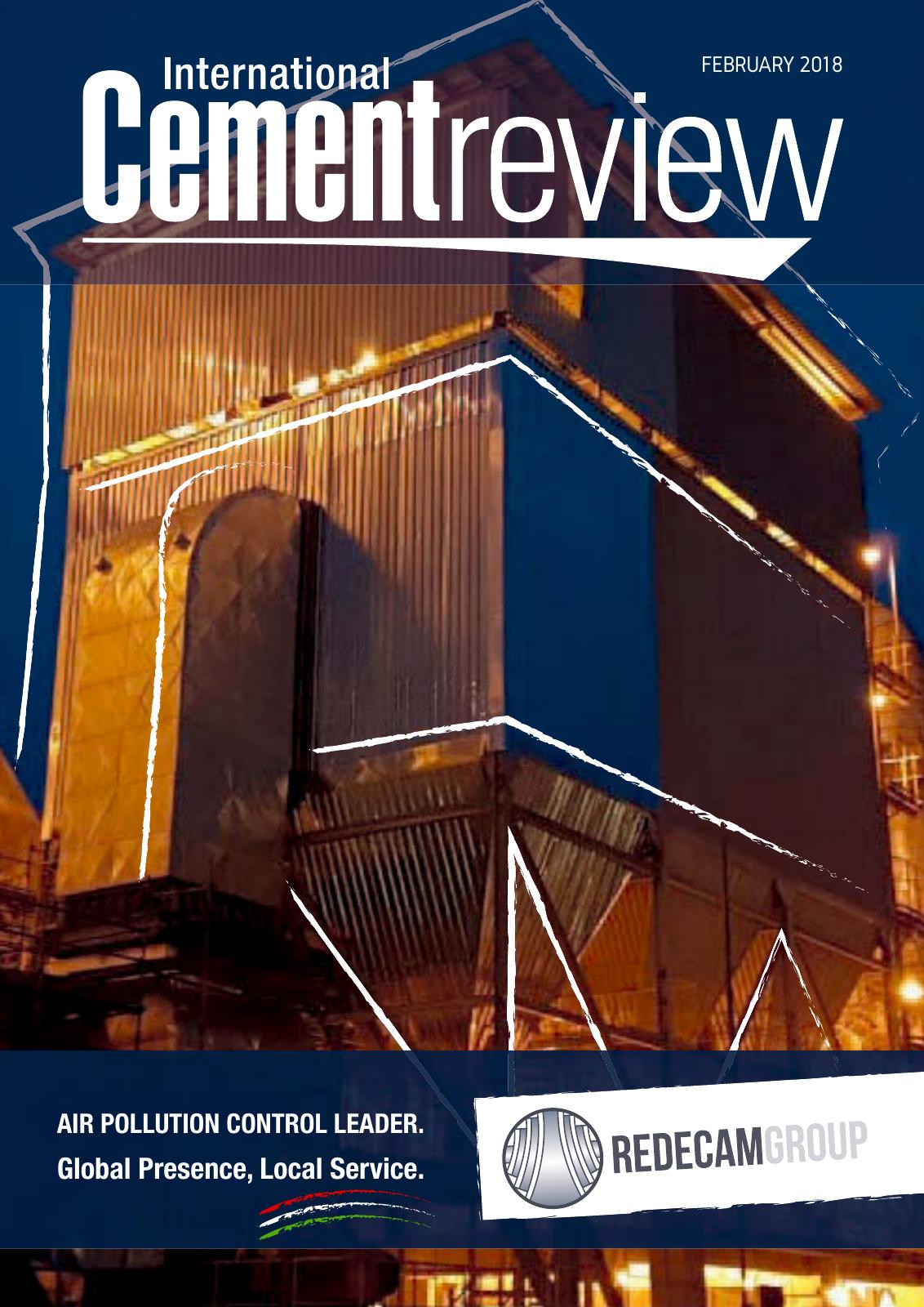 Cover of International Cement Review - February 2018