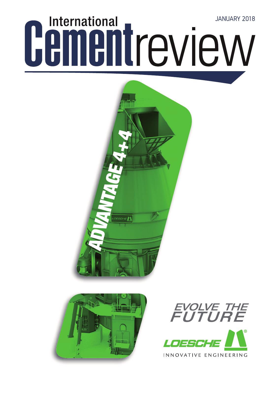 Cover of International Cement Review - January 2018