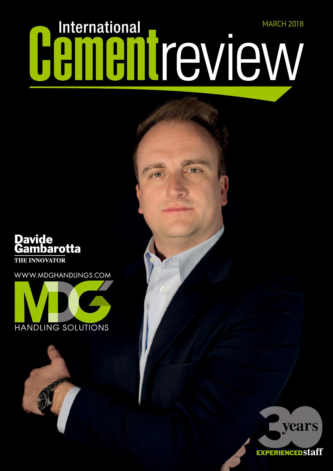 Cover of International Cement Review - March 2018