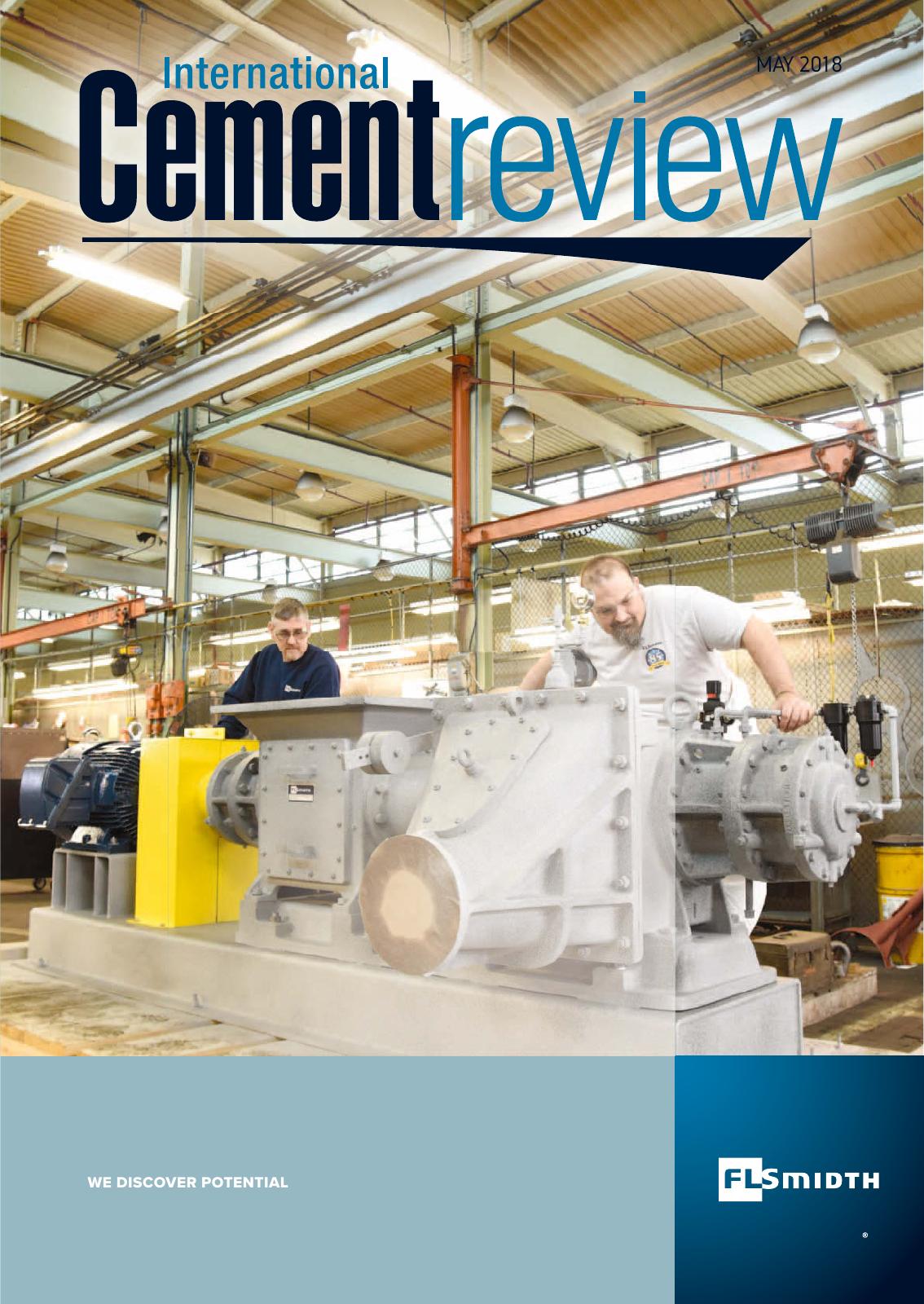Cover of International Cement Review - May 2018