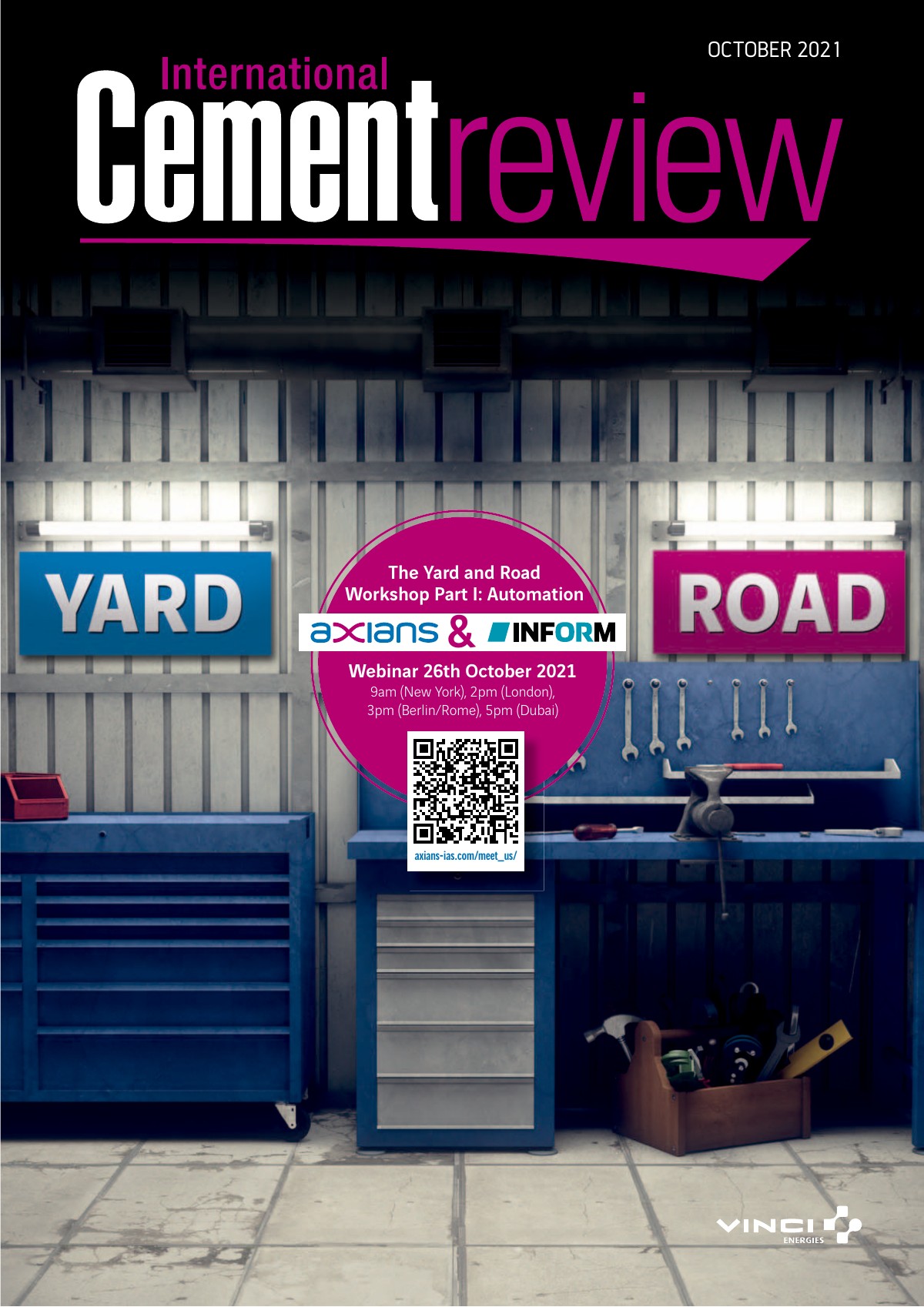 Cover of International Cement Review - October 2021