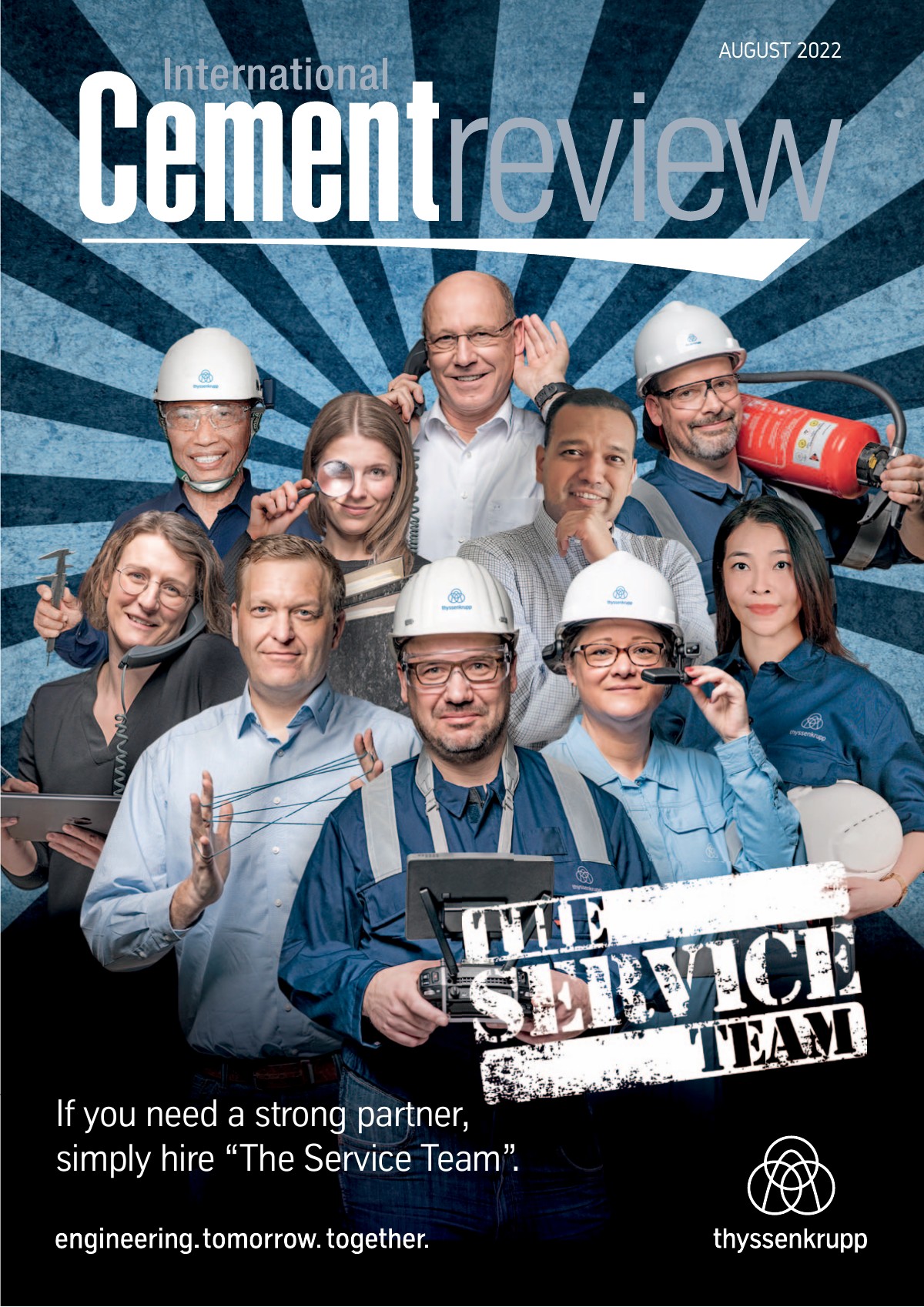 Cover of International Cement Review - August 2022