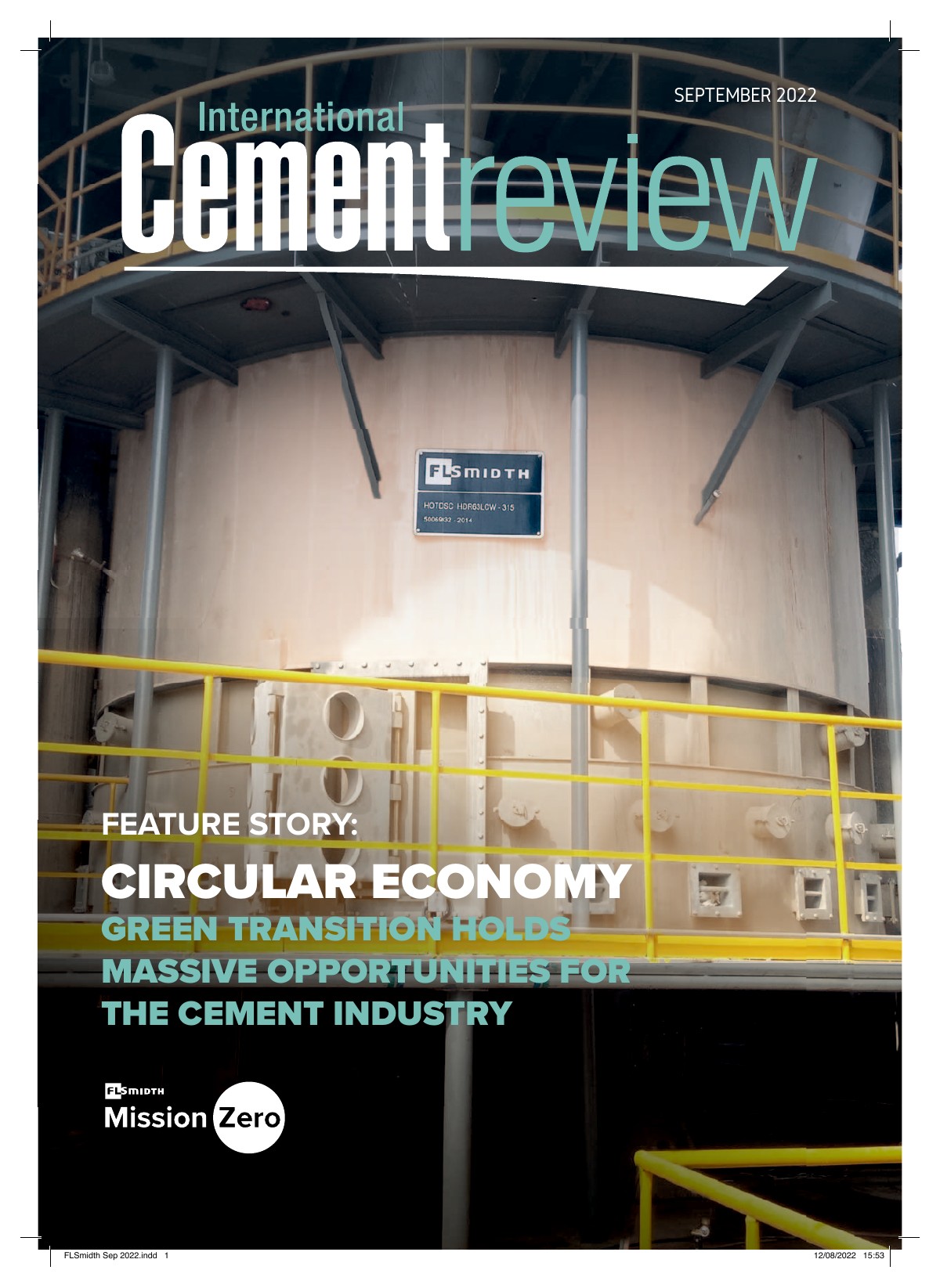 Cover of International Cement Review - September 2022