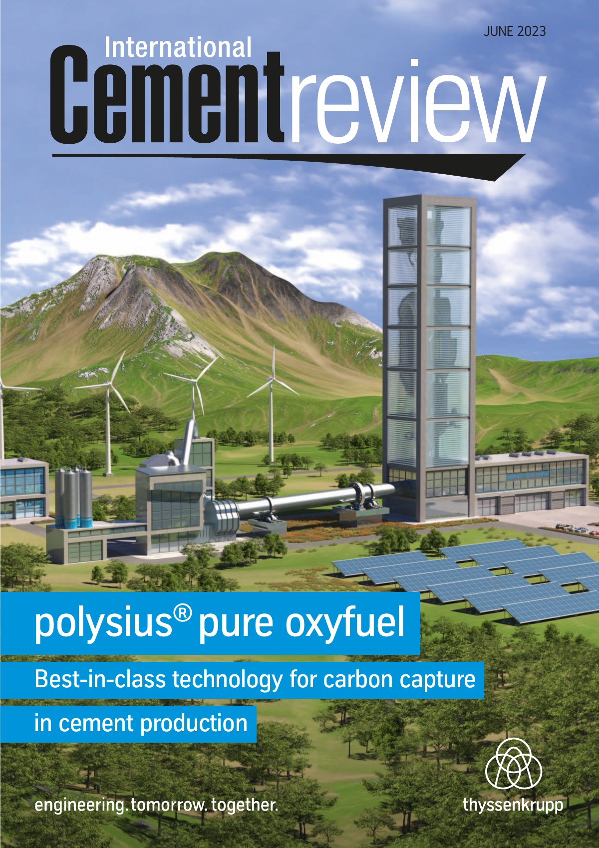 Cover of International Cement Review - June 2023