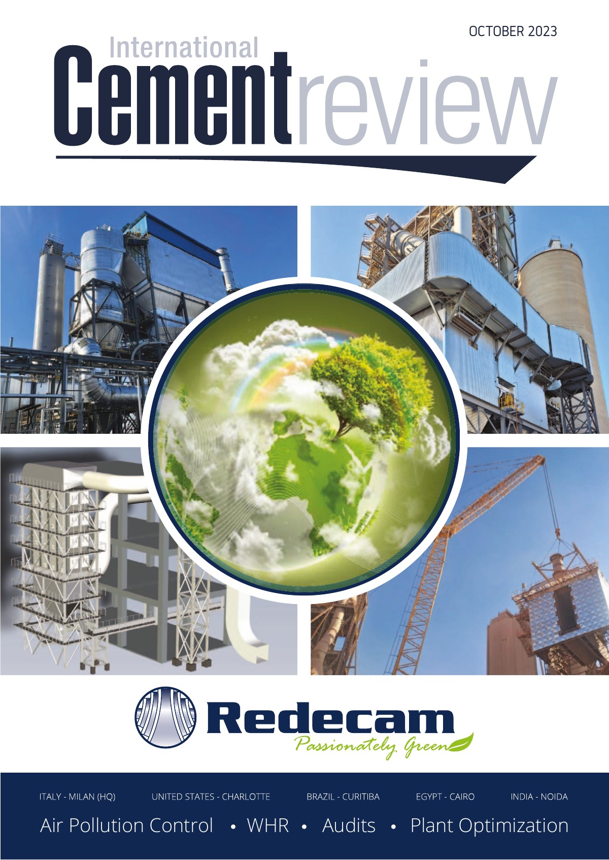 Cover of International Cement Review - October 2023