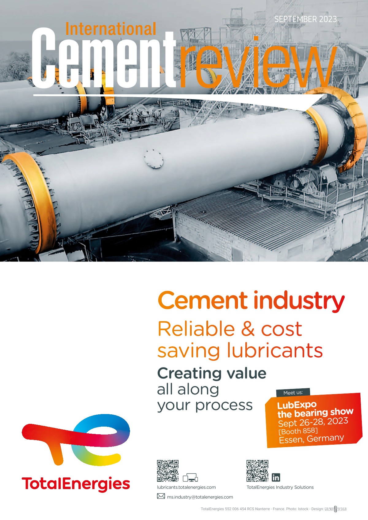 Cover of International Cement Review - September 2023