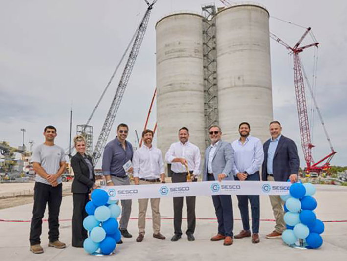SESCO Cement opens Tampa Bay import terminal 