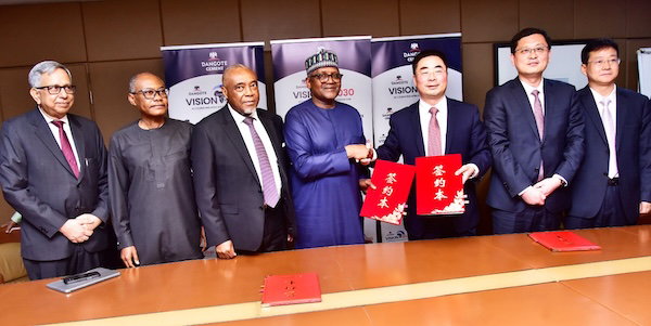 Dangote Cement signs US$1bn deal with Sinoma to expand capacity to 80Mta