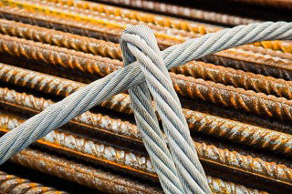Steel rebar hits two-week high