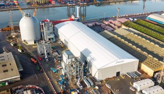 Holcim targets spring 2026 steelwork completion at Tilbury grinding plant