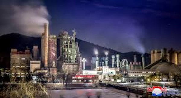 Sangwon Cement Complex reports output growth in North Korea