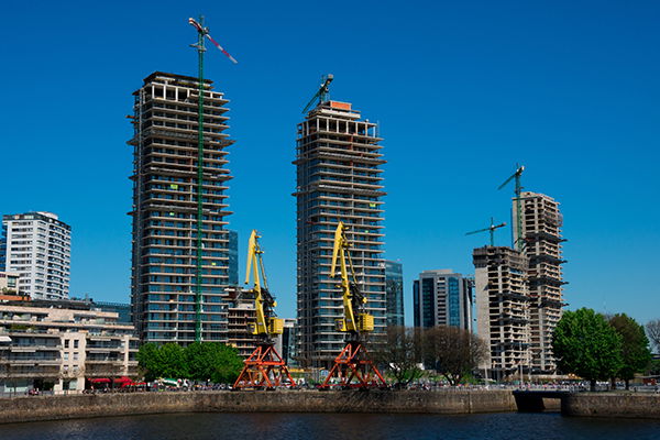 La demanda de cemento en Argentina creció un 8% en octubre.