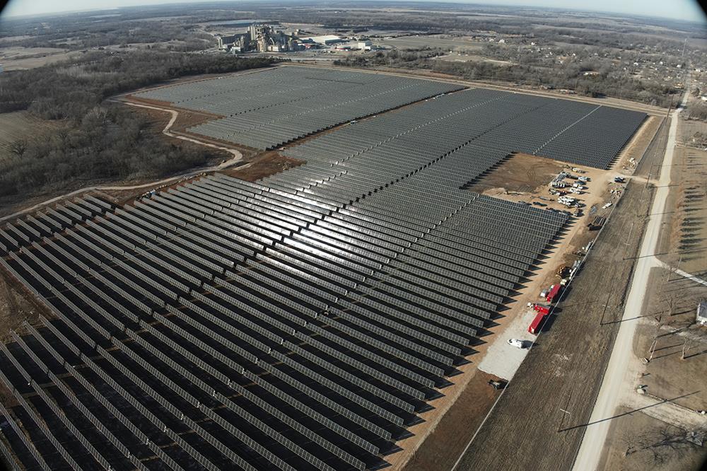 Monarch Cement goes solar