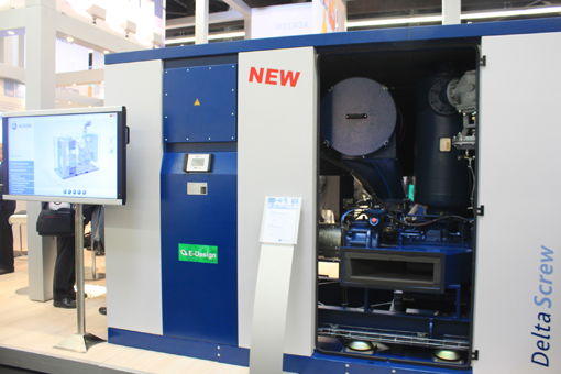 Aerzener's new E-Delta Screw compressor