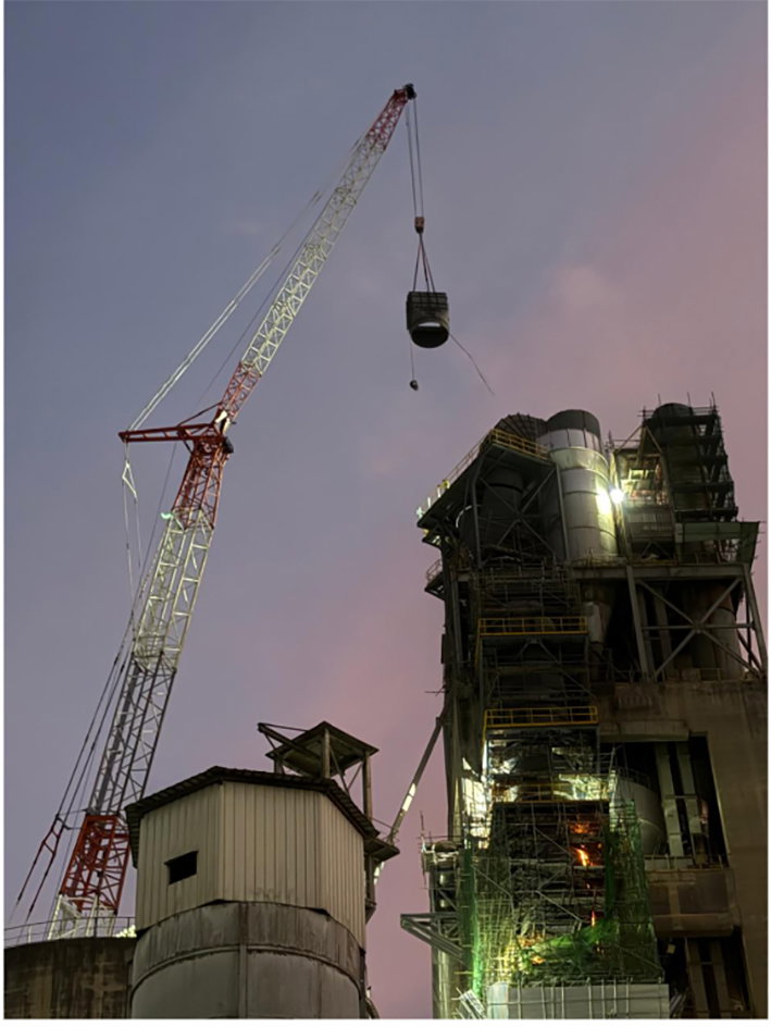DAL completes  preheater cyclone upgrade at CRH Cement 