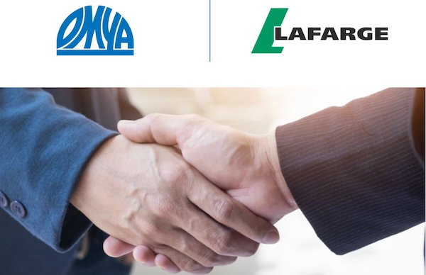 Omya and Lafarge partner on low-carbon cement solutions in France