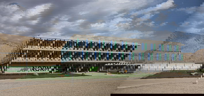 Norm Cement adds treated drill cuttings to raw material mix