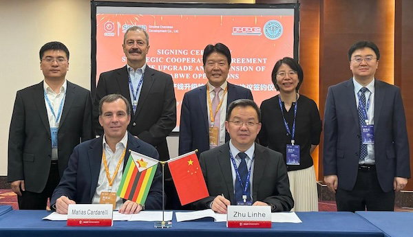 PPC and Sinoma Overseas sign Zimbabwe expansion agreement