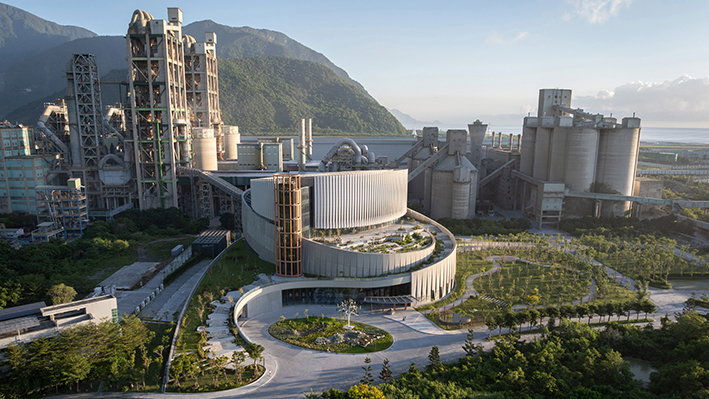 TCC Group Holdings reveal elegant spiral waste recycling facility