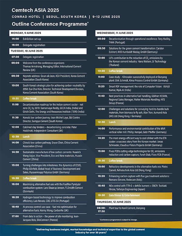conference programme