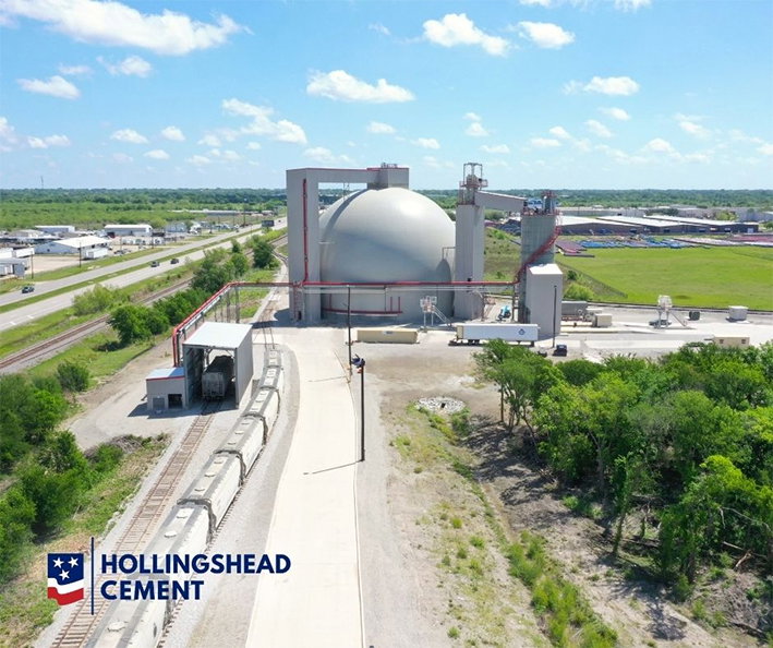Hollingshead Cement expands distribution reach with Terrell terminal