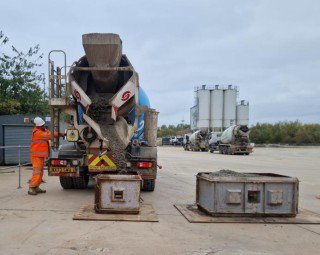 Materials Processing Institute-Holcim UK trial shows recycled concrete fines as clinker replacement