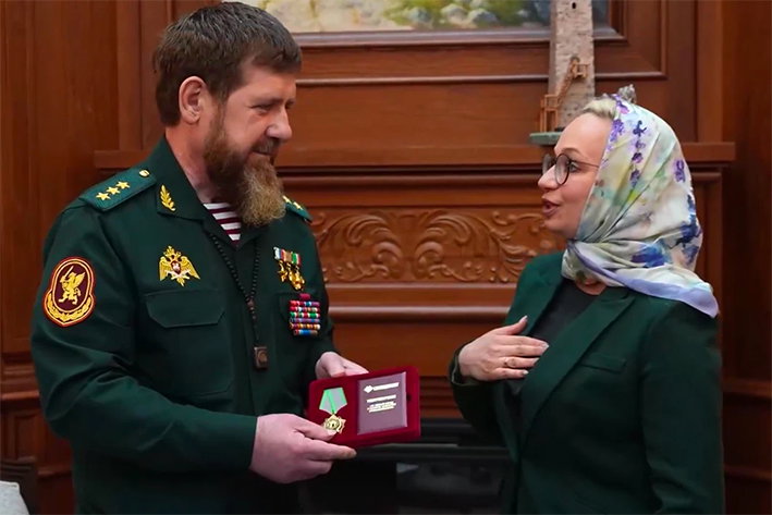 Kadyrov honoured for expanding Chechen cement production