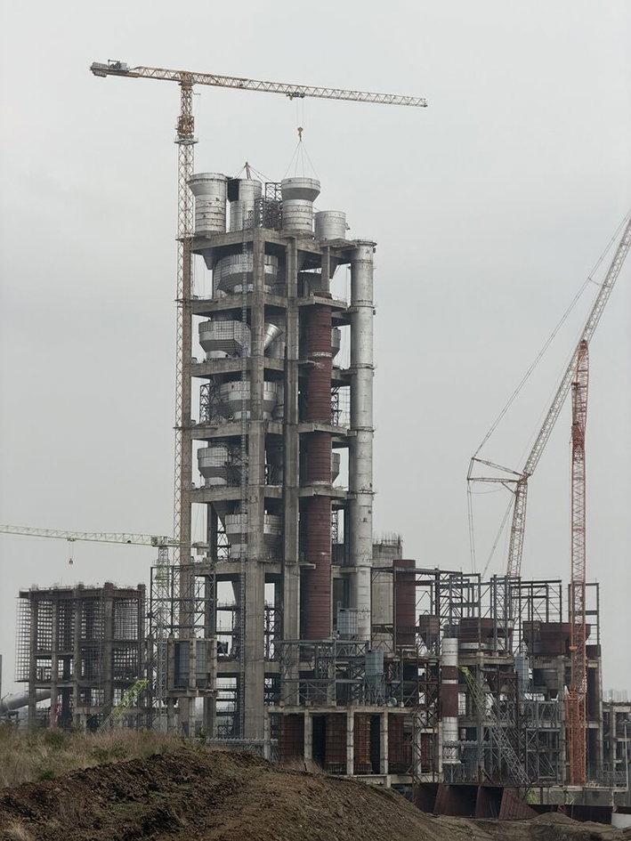 Progress at Neemuch Cement project