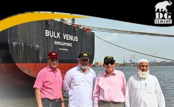 DG Cement exports 43,000t of low-alkali cement to US